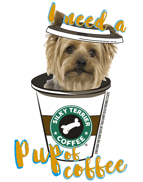 Silky Terrier T Shirt - Coffee Mug