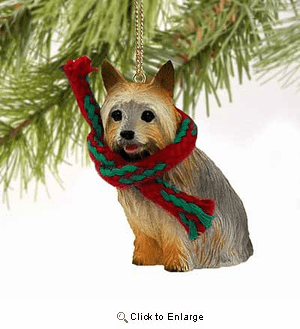 Silky Terrier Tiny One Christmas Ornament