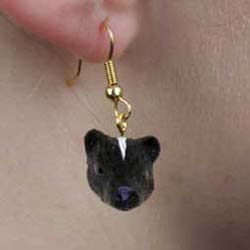 Skunk Authentic Earrings