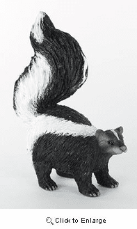 Skunk (Large One) Figurine 2.25"