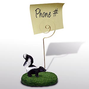 Skunk Note Holder