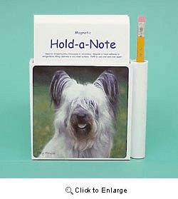 Skye Terrier Hold-a-Note