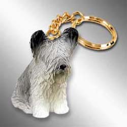 Skye Terrier Keychain