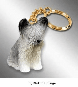 Skye Terrier Keychain