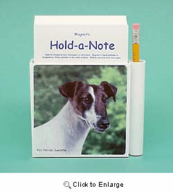 Smooth Fox Terrier Hold-a-Note