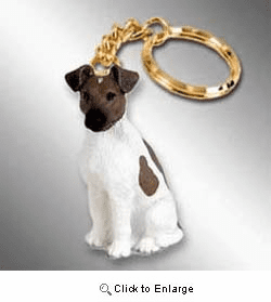 Smooth Fox Terrier Keychain