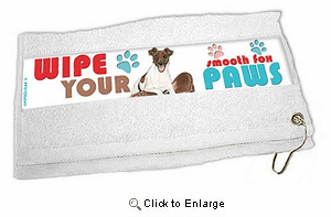 Smooth Fox Terrier Paw Wipe Towel