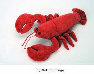 "Snapper"  the Lobster Plush 8" by Douglas Toy