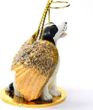 Springer Spaniel Angel Ornament Black-White