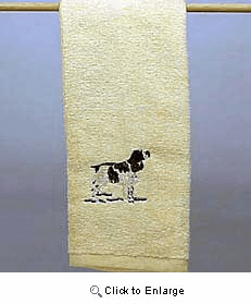 Springer Spaniel Hand Towel
