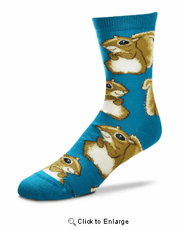 Squirrel Eyes Socks