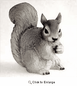 Squirrel Figurine