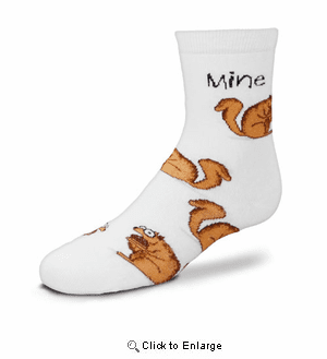 Squirrel Mine Mine Socks