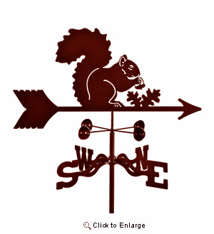 Squirrel Weathervane