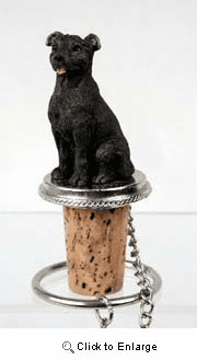 Staffordshire Bull Terrier Bottle Stopper