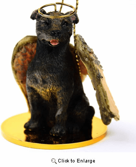Staffordshire Bull Terrier Christmas Ornament Angel