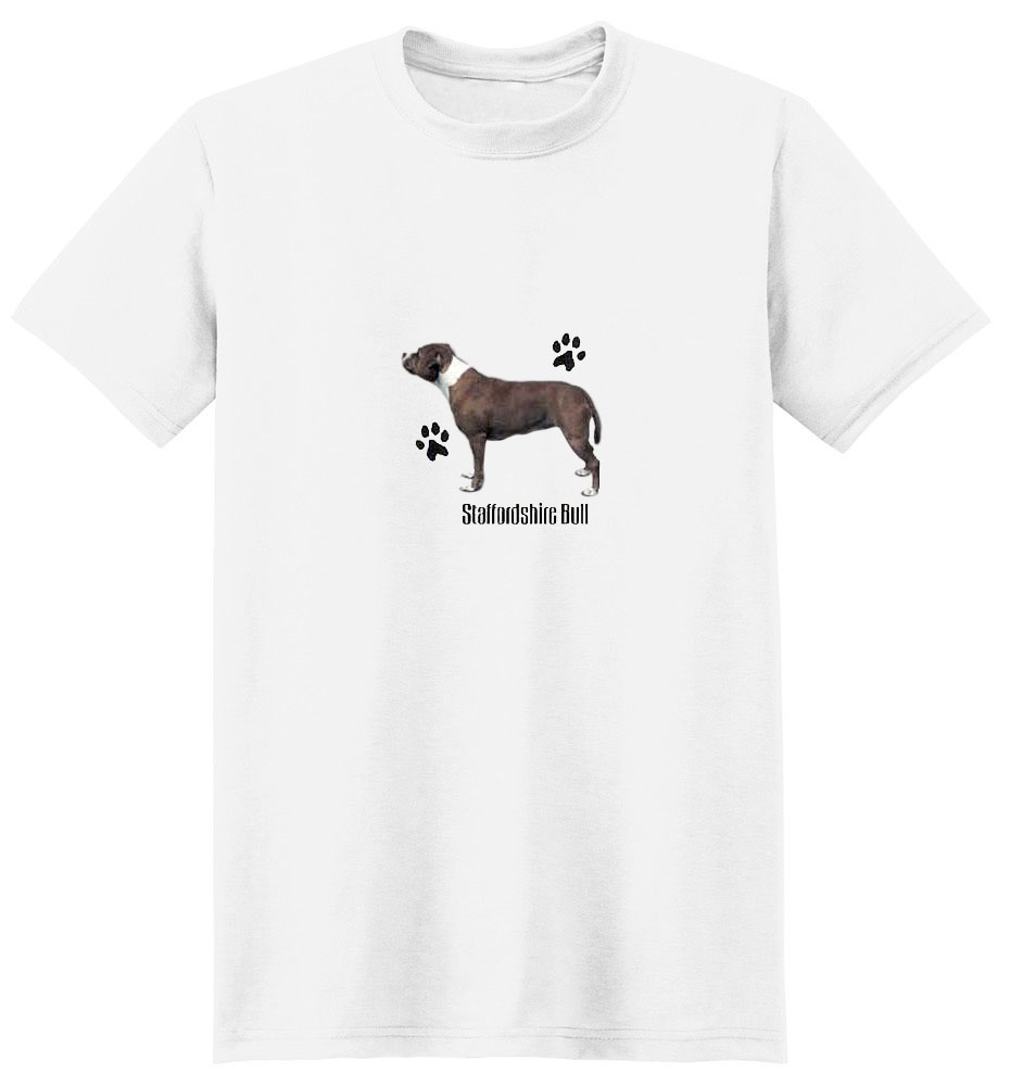 Staffordshire Bull Terrier T-Shirt - Profiles