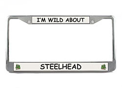 Steelhead License Plate Frame