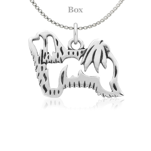 Sterling Silver Havanese Body Necklace