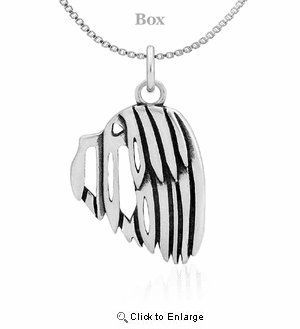 Sterling Silver Havanese Head Necklace