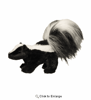 "Striper" Skunk  8  Plush by Douglas Toy