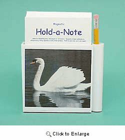 Swan Hold-a-Note