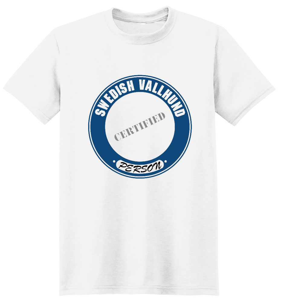 Swedish Vallhund T-Shirt - Certified Person
