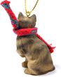 Tabby Cat Tiny One Christmas Ornament Brown Shorthaired