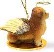 Tibetan Spaniel Christmas Ornament Angel