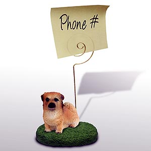 Tibetan Spaniel Note Holder