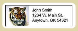 Tiger Address Labels