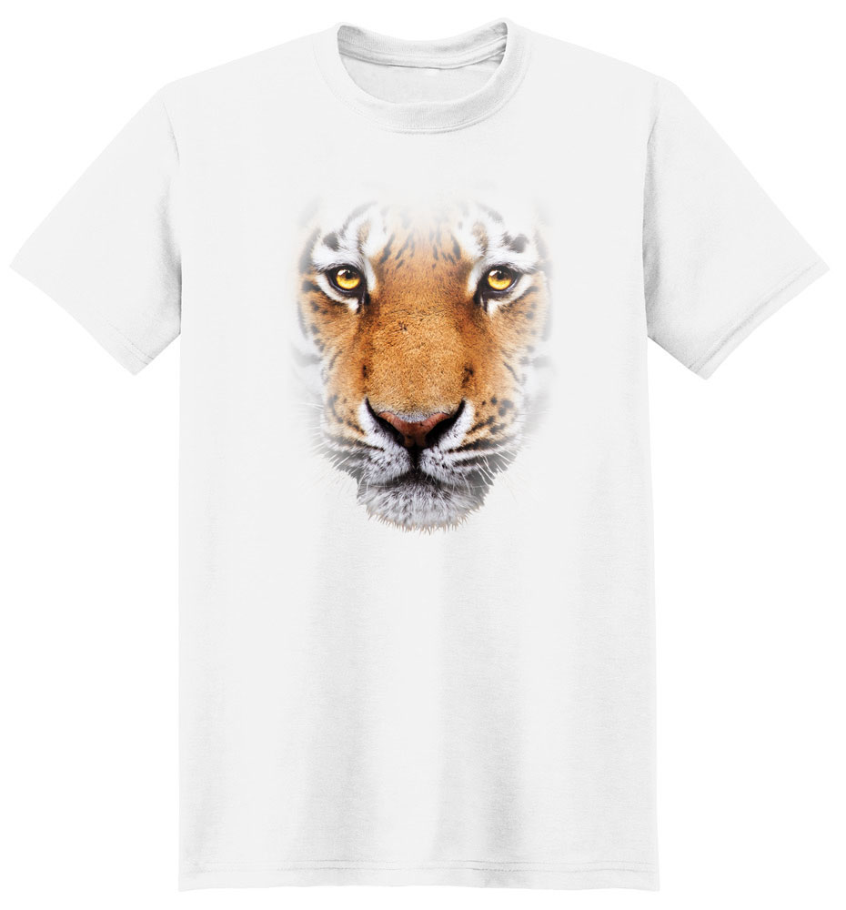 Tiger T Shirt Full Face