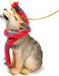 Timber Wolf Tiny One Christmas Ornament