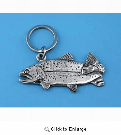 Trout Keychain