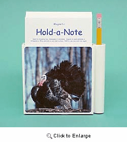 Turkey Hold-a-Note