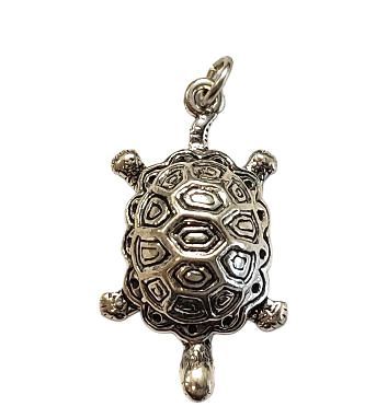Turtle Sterling Silver Charm