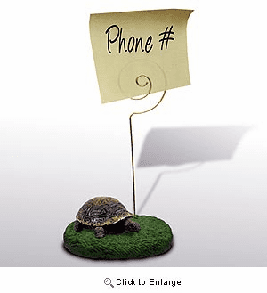 Turtle Note Holder