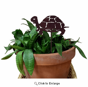 Turtle Plant Stake