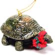 Turtle Tiny One Christmas Ornament