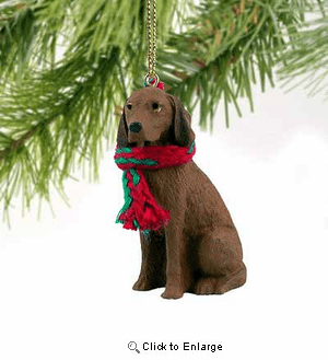 Vizsla Tiny One Christmas Ornament