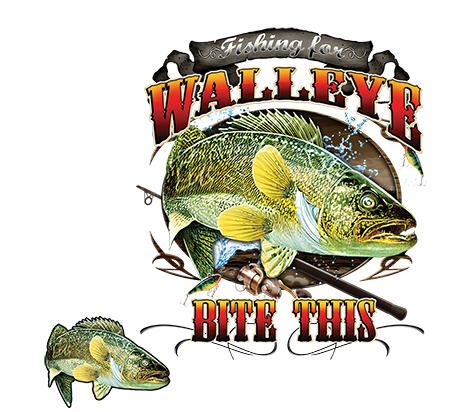 Walleye- T-Shirt - Bite This