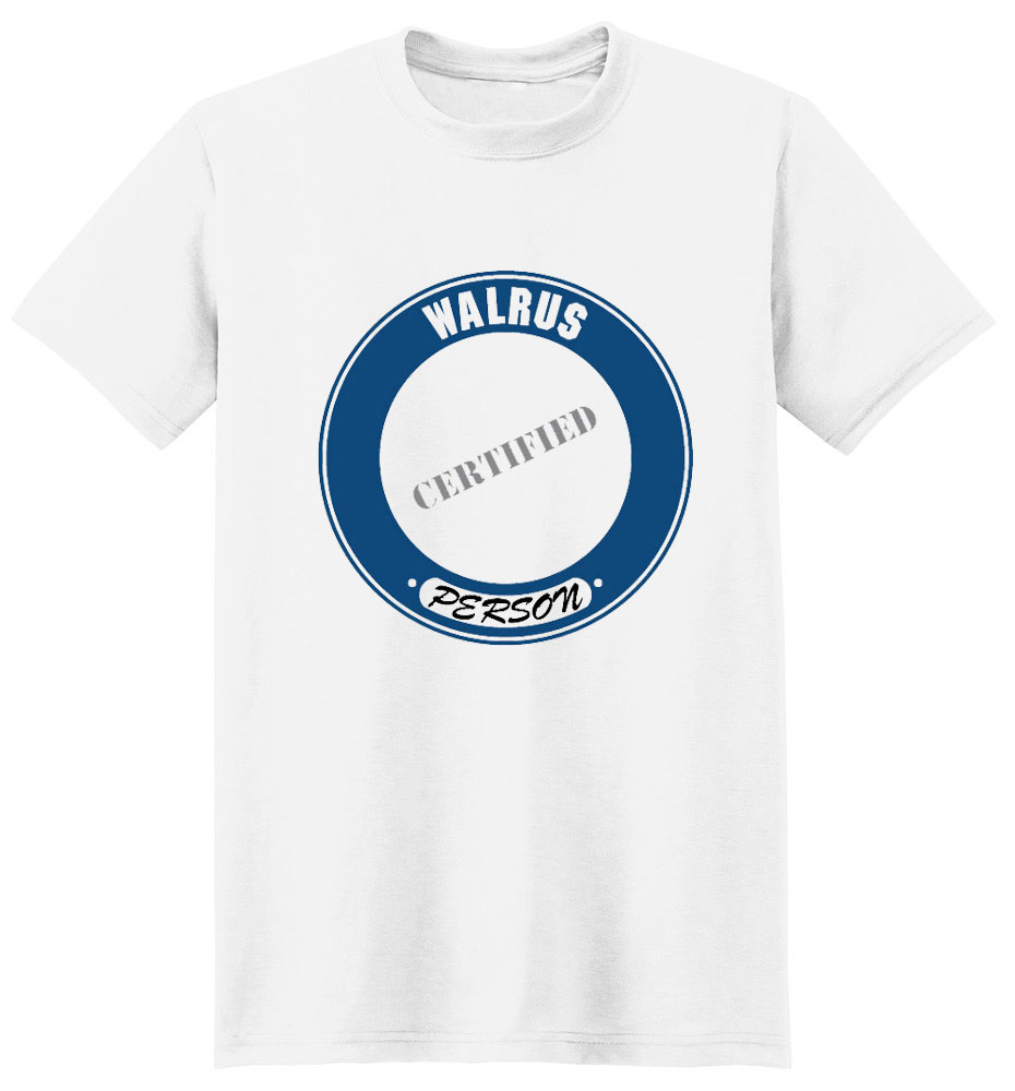 Walrus T-Shirt - Certified Person