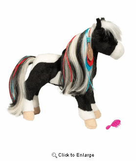 Warrior Princess Horse By Douglas Toy 12"