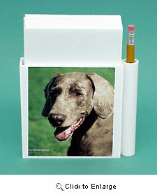 Weimaraner Hold-a-Note