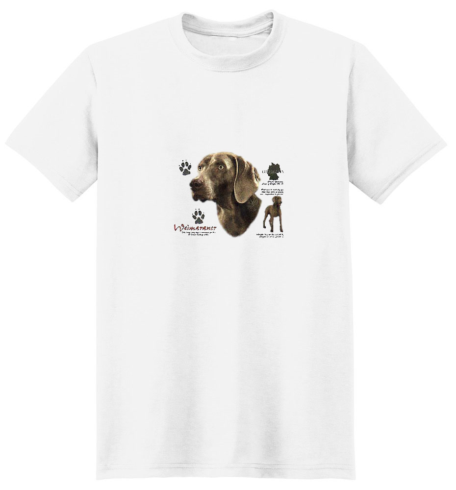 Weimaraner T-Shirt - History Collection