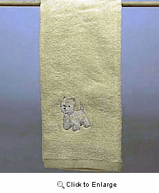 West Highland Terrier Hand Towel