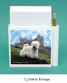 West Highland Terrier Hold-a-Note