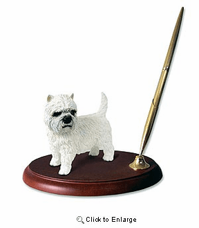 West Highland Terrier Pen Holder