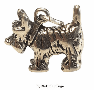 West Highland Terrier Sterling Silver Charm