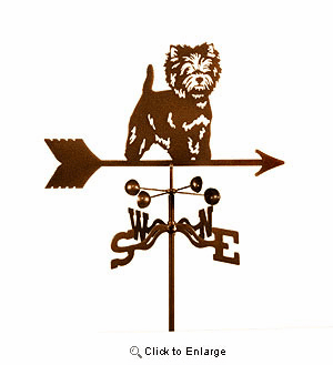 West Highland Terrier Weathervane